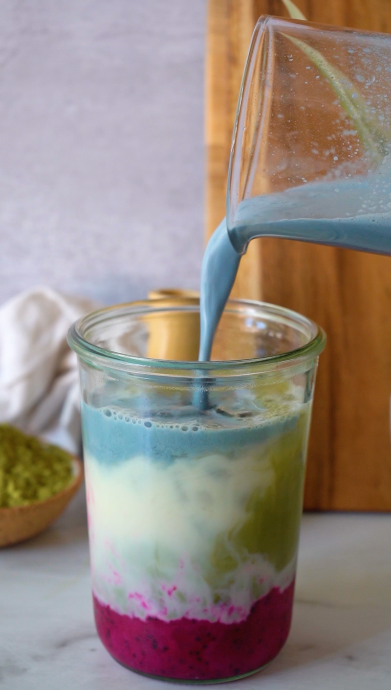 Make this: Blue Sky Dragon Matcha