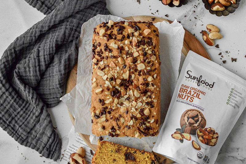 Vegan Chocolate Chip Pumpkin Loaf