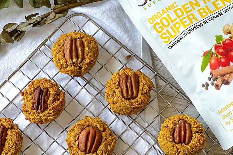 Gluten-Free Golden Milk Coconut Macaroons