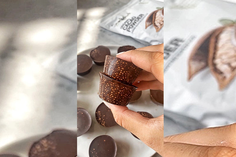 Chocolate Quinoa Crunch Bites