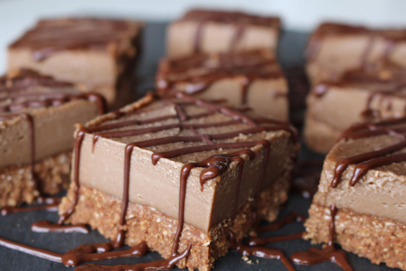 No-Bake Plant-Based Cheesecake Squares