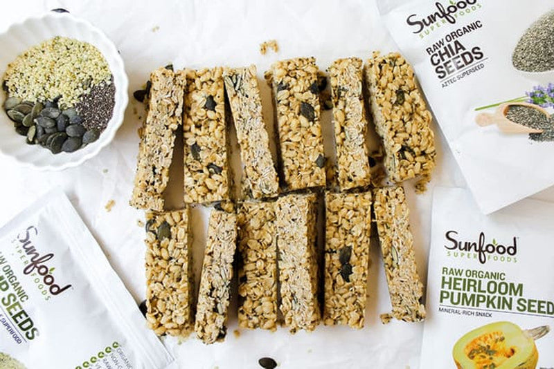 Super Seedy Gluten-Free Granola Bars