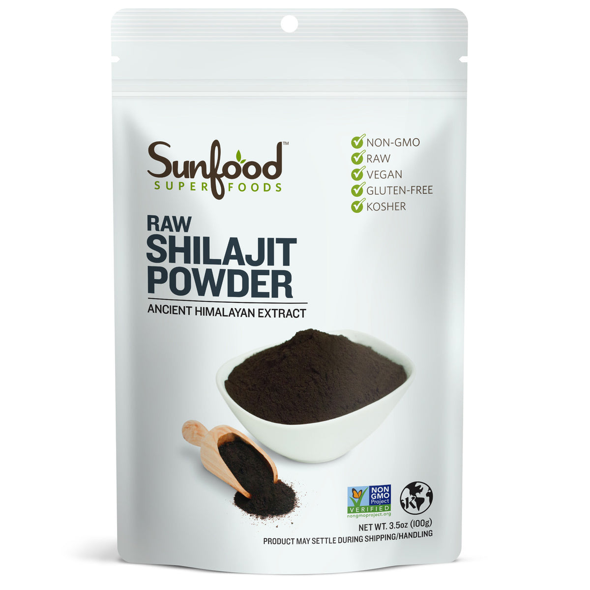 Shilajit Powder, 3.5oz, Raw - Front