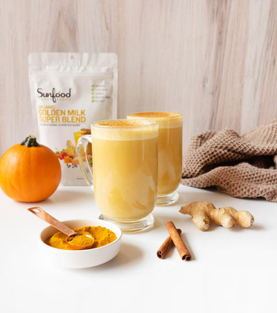 Golden Milk Super Blend, 6oz, Organic, hot