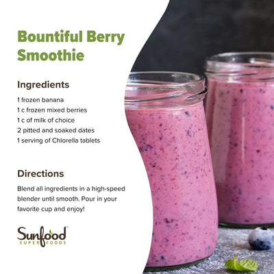 Chlorella Tablets  Recipe