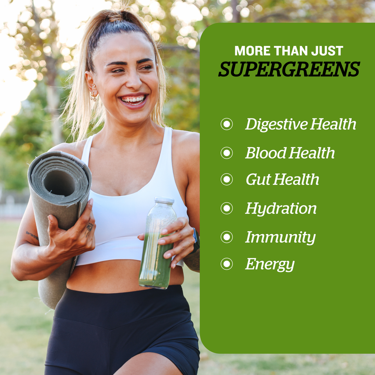Supergreens, 8oz, Organic, benefits