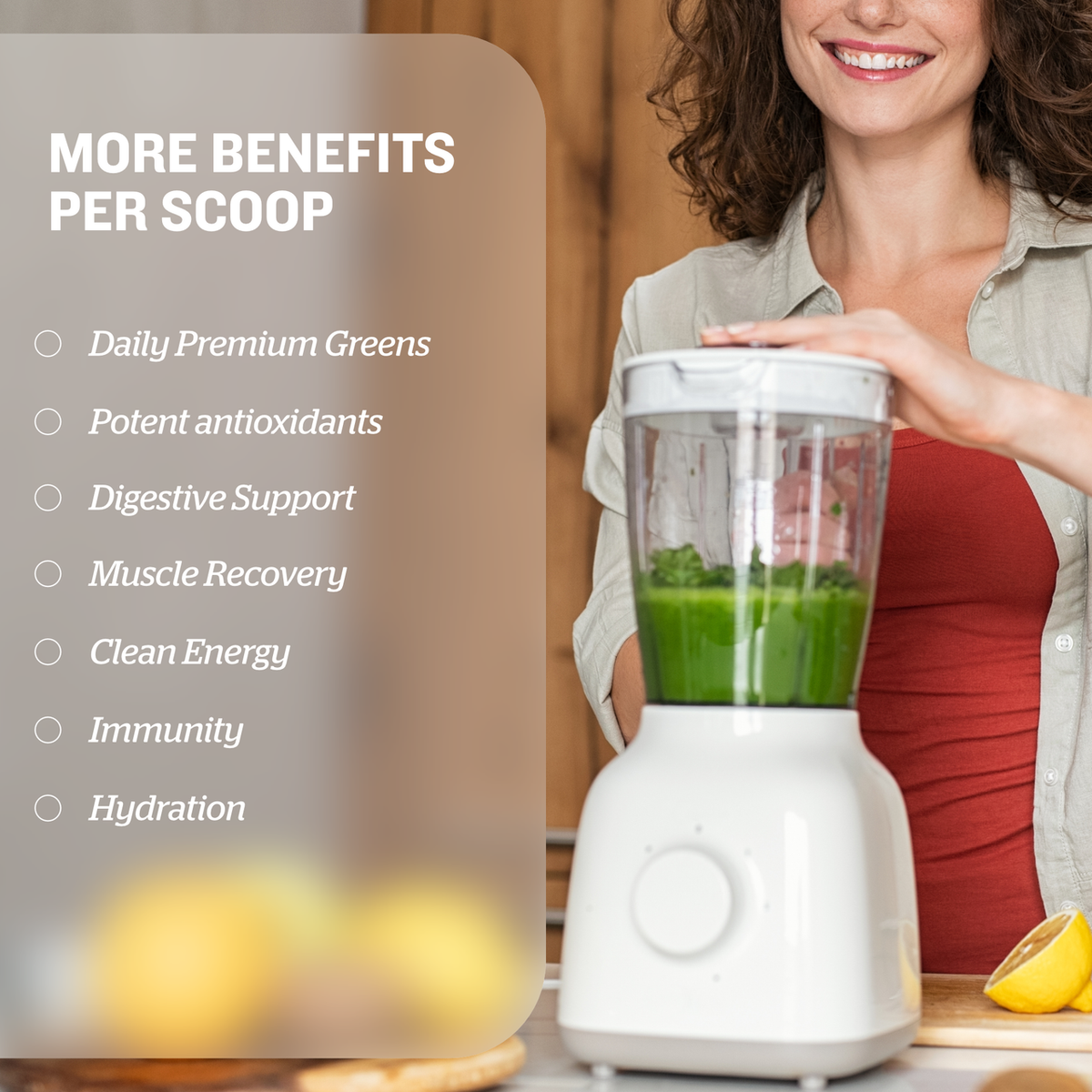 Supergreens & Protein, 8oz, Organic, benefits