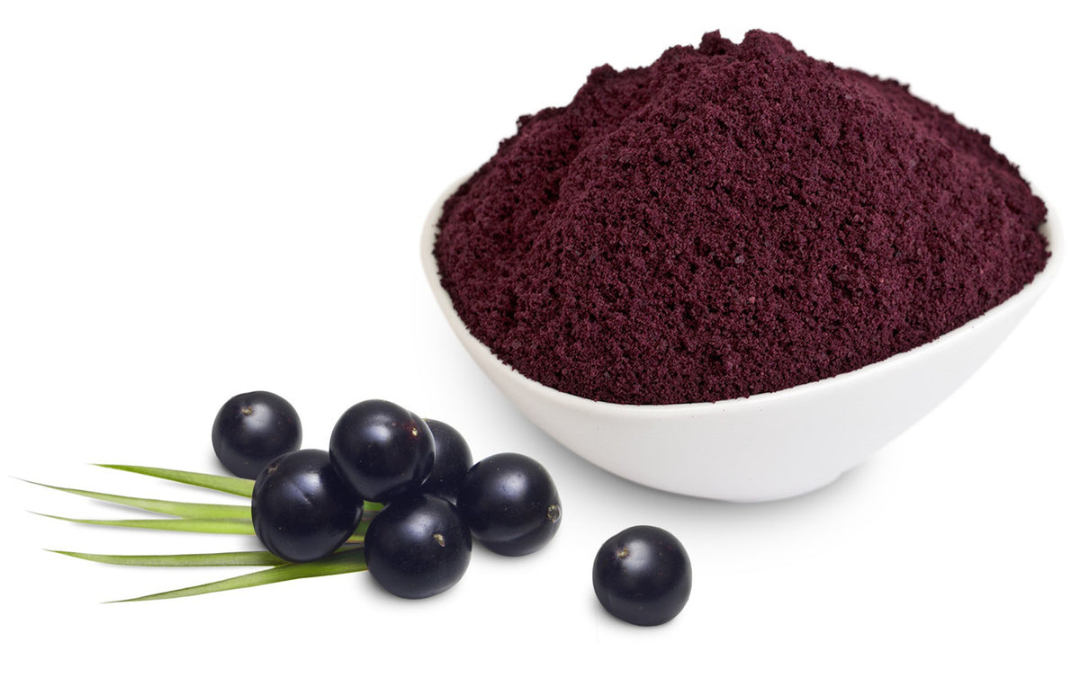 Acai Powder 4oz, Certified Organic Sunfood Superfoods