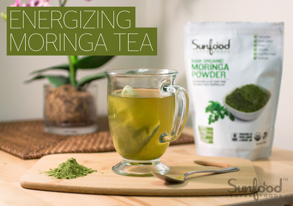 Energizing Moringa Tea.