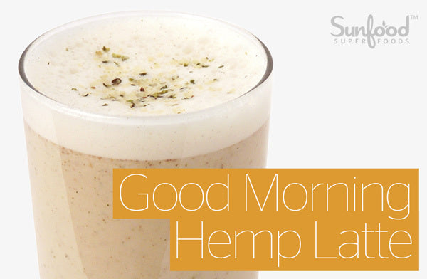 Good Morning Hemp Latte.