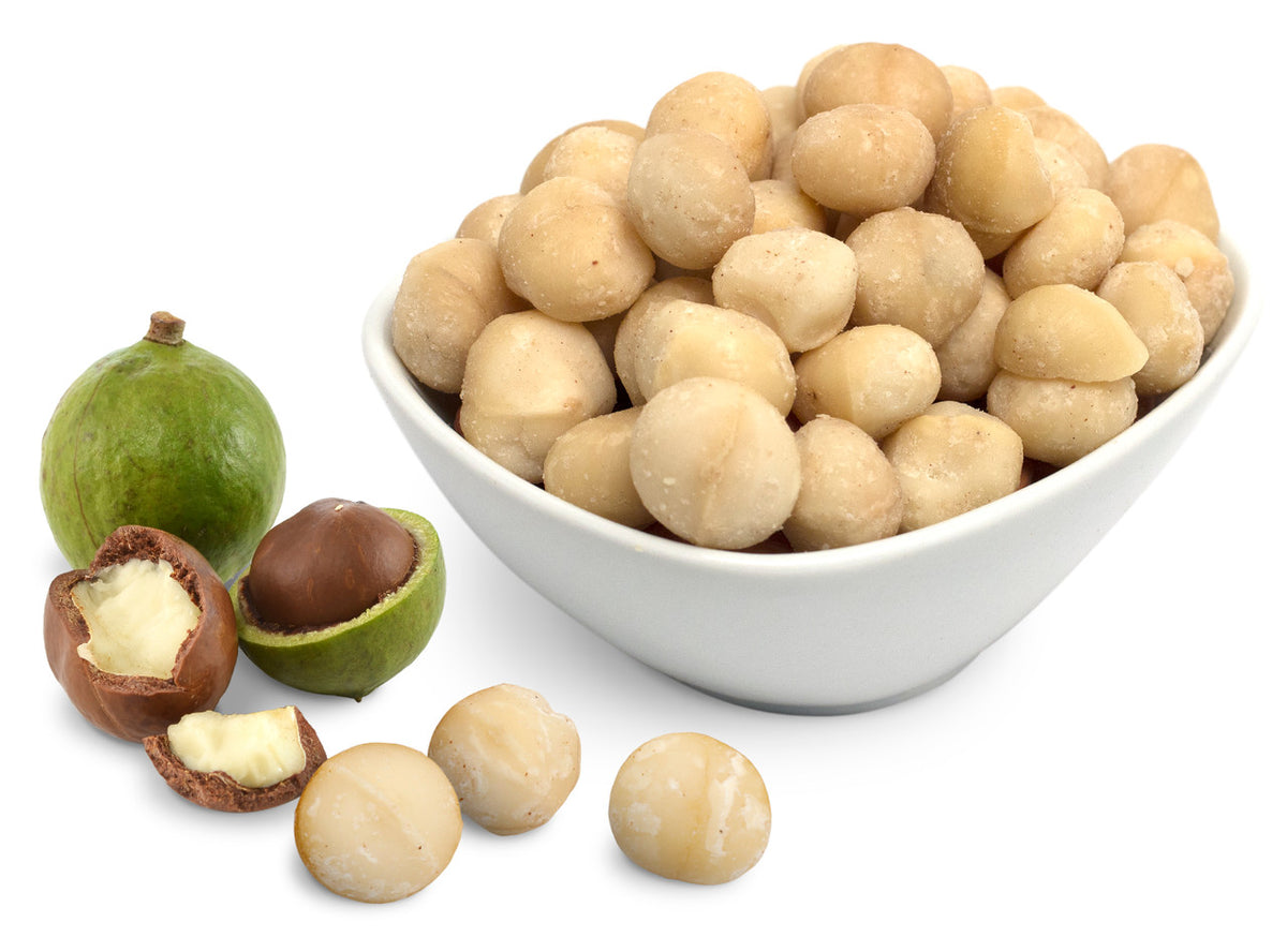 Macadamia Nuts, 8oz, Organic, Raw - Bowl